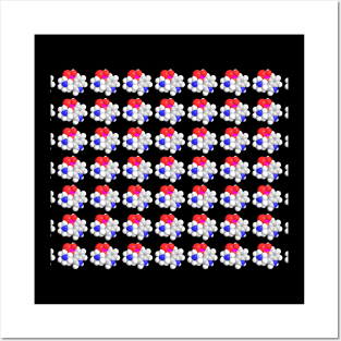 Psilocybin Molecule Chemistry Posters and Art